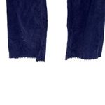 Free People  We The Free Jayde Cord Flare Pants Raw Hem Blue Size‎ 29 Photo 3