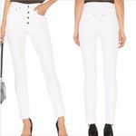 ANINE BING Frida Skinny Jeans Women’s Size 25 White Button Fly Stretch Denim Photo 1