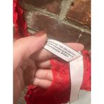 NWOT Victorias Secret Lace Teddy Red Size M Photo 8