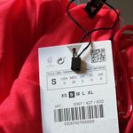 ZARA NWT Bodysuit red with white stars /Satin Effect Star Bodysuit Red Photo 6