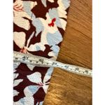 Free Assembly puff sleeve midi floral dress size large Brown Photo 11