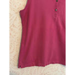 Lacoste  Sleeveless Pink Polo Shirt Size 44 Photo 3