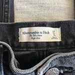 Abercrombie & Fitch  Black The 80's Mom High Rise Jeans 4 Short Photo 4