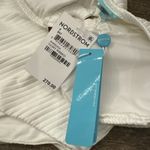 NEW MELISSA ODABASH 'Barbuda' Bandeau Ribbed One Piece Swimsuit Size 6 Ivory Photo 2