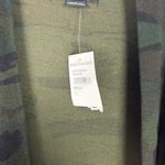 Sanctuary NWT  Camo Print Open Front Long Sleeve Cardigan Sweater Size Large L Photo 5
