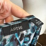 Apt. 9 Leopard Print Mesh Top Y2K 2000s Animal Print Grunge Edgy Rockstar Small Photo 2