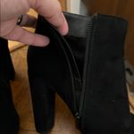 Torrid Black Faux Suede Pointed Toe Block Heel Bootie Size 9W Photo 11