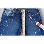 Pepe Jeans Vtg Y2K Deadstock  Low Rise‎ Flare Riveted Grommet Buckle Back Sz 24 Photo 8