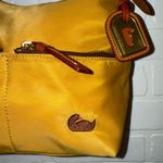 Dooney & Bourke Yellow and Brown Shoulder Bag Photo 2