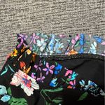 Skinny Dippers Daisy Duke Ruffle High Waist Bottoms Black Photo 11