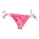 Aerie Womens pink embroidered tie side bikini bottoms Photo 1