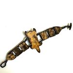 coconut shell turtle bracelet Brown Photo 4