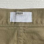 Boyish  Tommy High Rise Straight Jeans in The Crowd Khaki Tan Button Fly Size 25 Photo 5