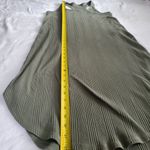 Aerie Women’s Racerback Tank Dress Olive Ribbed Knit Sleeveless size Small Photo 8