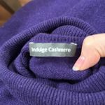Indulge Cashmere Blackberry Turtleneck Classic Fit Sweater Size XS Photo 7