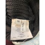 Balenciaga Paris Knit Dress Long Sleeve Sheer Stripe Dark Black Size 38 size S Photo 3