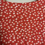 Rails Helena Carmine Daisies Mini Dress Women Small Red Floral Button Up Revolve Photo 11