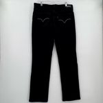 Levi's 505 straight leg black jeans 14w Photo 1