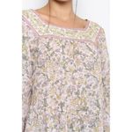 American Eagle AMERICAN‎ EAGLE Women Purple Long-Sleeve Square Neck Peasant Blouse - XS NWOT Photo 1