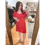 Monteau Red Polka Dot Dress Photo 14