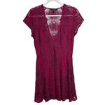 For Love & Lemons Sienna Mini Dress in Scarlet Sz. L Photo 2