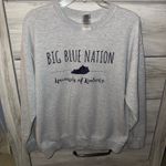 Gildan Grey  Big Blue Nation Crewneck Photo 1