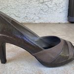 East 5th East Fifth Brown Peep Toe Heels Photo 6