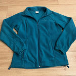 Columbia  Women’s Benton Spring Jade Green Full Zip Fleece Jacket Size S Photo 0