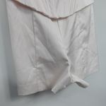 Anthropologie Mare Mare Satin Sleeveless Square-Neck Corset Romper White Small Photo 7