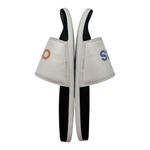 Adidas Adilette Size 6 White Rainbow Slides H02488 Flat Sandals Slippers Comfort Photo 6