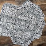 EXPRESS  Snakeskin Button Up Shirt Photo 1