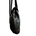Cole Haan  Grand Ambition Side-Cinch Satchel Black Pebbled Leather Photo 3