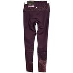 NEW Z by Zobha Shine Maroon Raisin Ombre Leggings Womens Size Small NWT Purple Photo 8