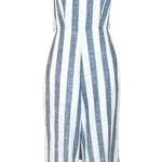 WILLOW Eli Open Back Linen Blend Jumpsuit Medium NWT Photo 1