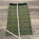 Anthropologie Maeve Green and Blue medallion Embellished Pencil Skirt by  Photo 9