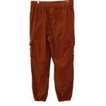 Halara Rust Orange Pocket Corduroy Casual Cargo Joggers Size Large NEW WITH TAGS Photo 6