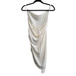 Amanda Uprichard NEW NWOT  X Revolve Janet Dress In Ivory Photo 4