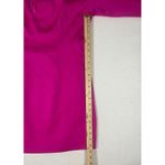 NOVA LUXE Hot Pink Long Sleeve Zipper Neck Mini Dress XL Photo 7