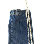 Revice Denim Revice Women’s Patchwork Jeans Size 28 Distressed Denim High Rise Raw Hem USA Photo 7