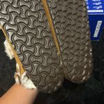 Birkenstock Milano chestnut suede fur winter sandals shoes new Photo 3