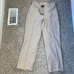 NWT Jordan’s Beige Straight Leg Women's Pants Sz s Tan Photo 0