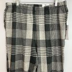 Lands' End NWT High Rise Straight Leg Plaid Sport Knit Pants Size 1X 16-18 Photo 3