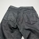 Loft The Curvy Skinny Black Shimmer Womens Size 28 6 Denim Jean Five Pockets Photo 10