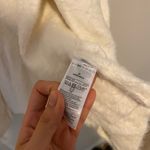 Banana Republic  Women's Cream Sweater fluffy cardigan size M Photo 3