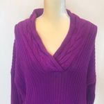 Ralph Lauren Lauren Chunky Knit Oversized V-neck Sweater size large ladies Photo 1