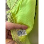 Vintage 60s Lime Green Lace Applique Maxi Party Dress Size XS Photo 7