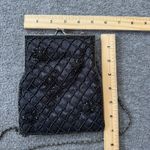 Hillard & Hanson  Beaded Purse Small Bag Black Body Vintage 5x7” Photo 5