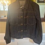 Ralph Lauren Polo by  Dark Denim Jacket with Gold Stitching Photo 0