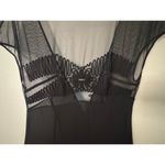 La Perla  sheer black silk dress women's XS Photo 3
