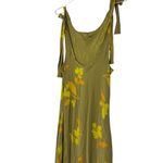 SOLEIL SOLEIL INES DRESS TULIP HAZEL SILK Green Photo 10